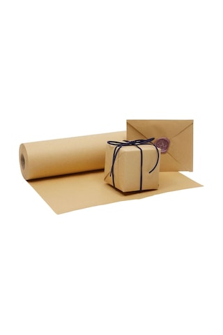Kraft Kağıt 30cm X 10 Metre Rulo Ambalaj Ve Çeyiz Paketleme Kağıdı Çiçek Kağıdı Hediye Paketleme Kah