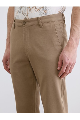Lcw Vision Kahverengi Slim Fit Gabardin Erkek Pantolon