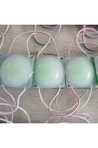 12v 2.8w Yeşil Tekli Neon Modül Led 20 Adet