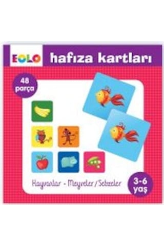 Hafıza Kartları Eola 3-6 Yaş
