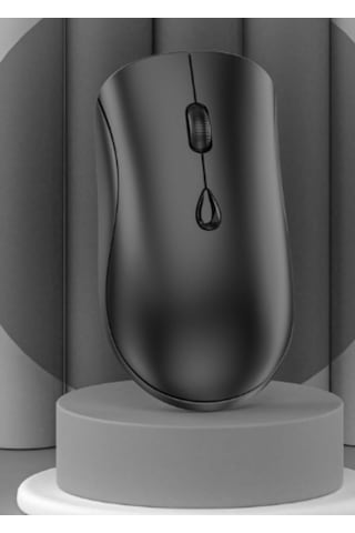 Kablosuz Fare, Usb Alıcılı 2.4g Gürültüsüz Fare - Windows Sistemli Pc, Tablet Ve Dizüstü Bilgisayarlar İçin Taşınabilir Bilgisayar Faresi - Siyah