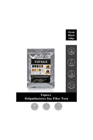 Topaxx Ekonomik Saç Fiberi Topik Tozu 100 G