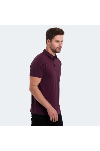 Slazenger KUGGA Erkek Tişört Mürdüm