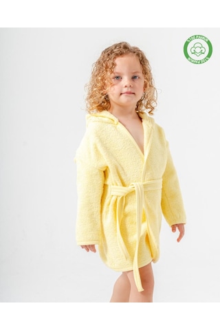 Kedicik Bornoz Sarı