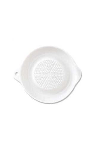 Porselen Rende Plakası Beyaz Seramik Çok Amaçlı Öğütücü Plaka Meyveler Zencefil Sarımsak Soğan Sebzeler İçin Parlatma Makinesi Beyaz