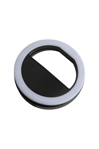 Lemestar Plastik Clipli Selfie Işığı - 360 Derece Aydınlatma, Telefon Kamera, Ders Canlı Yayın, Fotoğraf Çekimi İçin Pil Yok