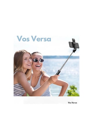Led Işıklı Tripod Selfie Çubuğu Kablosuz Bluetooth Ile Uzaktan Kumanda