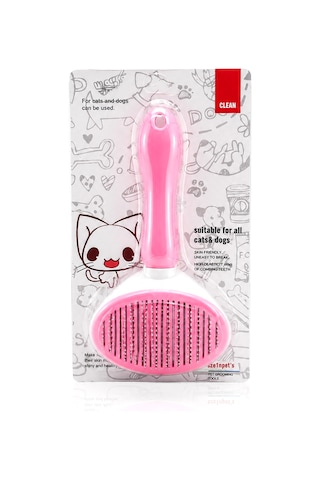 Buradabulabilirsin Pet Tüy Fırçası - Kedi Ve Köpek Self-cleaning Tarak Bbz