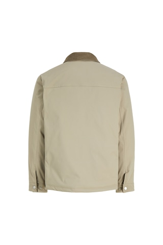 Jack & Jones Erkek Klasik Yaka Uzun Kollu Puffer Mont - Norrebro - 12307768 Crockery