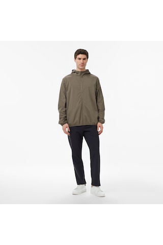 Nautica Erkek Kahverengi Regular Fit Kapüşonlu Su İtici Montdüzj65006t