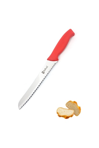 Red Serisi Mutfak Bıçak Seti Tırtıklı Ekmek Bıçağı 29.5 Cm