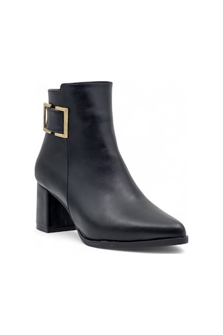Pandora Moda K25.101.0112 Cilt Kadın Bot Siyah