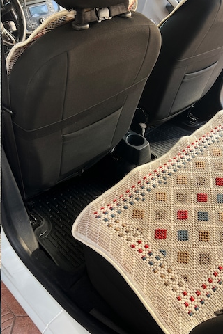 Oto Koltuk Kılıf Kilim 3 Parça Set Terletmez Jüt İplik Dokuma Universal