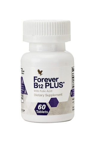 Forever B12 Plus Folik Asit ve B12 İçeren Takviye Edici Gıda  60 Tablet