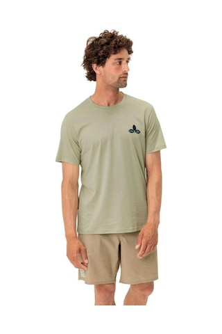Vaude Spirit Bisiklet Yaka Erkek T-shirt 42755 Light Olive