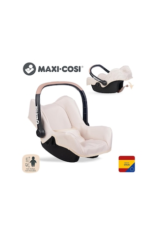 Smoby Maxi-cosi Bej Koltuk Taklit Oyuncak 42 Cm'ye Kadar Bebekler İçin Hafif, Ayarlanabilir Sap, 3 Genel