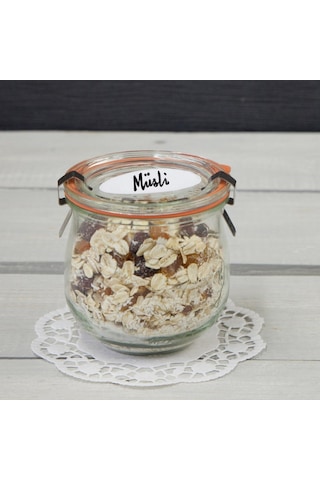 Weck Lale Cam Saklama Kavanozu 370 ML