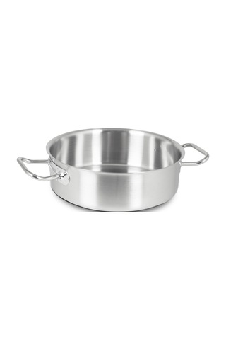 Kapp Kapaksız Çelik Tencere - Silindirik 40X8 CM - 10 L