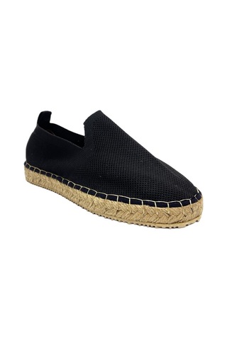 Unisex Siyah Triko Espadril Siyah