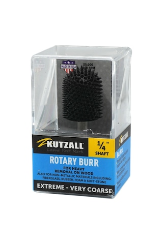 Kutzall Bnx-34-C Ekstra Kalın Diş Oval Başlı Törpü 6.3 Mm Sap
