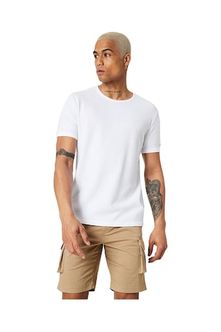 Loft Regular Fit Erkek Tişört Lf2029027-beyaz