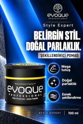 Evoque Professional Style Expert Mat Wax 100 ML