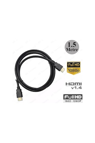 Yüksek Kalite HDMI Erkek-Erkek Kablo 3D Full HD 1080p 1.5 Metre