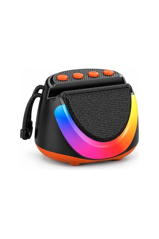 Platoon Pl-4807 Bluetooth Speaker Rgb Işıklı Usb Sd Girişli Taşınabilir Hoparlör
