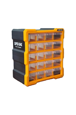 Super Bag Asr-6007 Küçük Monoblok Çekmece 12 Li
