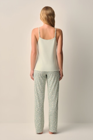 Suwen Ella Atlet Pantolon Pijama Takımı Sh26630660a55 Yeşil