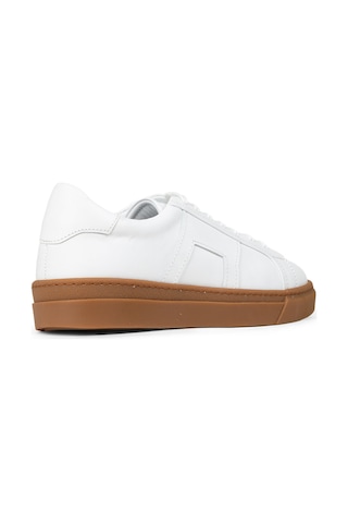 Deery Erkek Hakiki Deri Beyaz Sneaker Ayakkabı - 02002mbyzc03 Beyaz