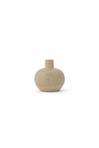 Bej Porselen Dekoratif Vazo Modern Minimal Salon Konsol Masa Üstü Şık Tasarım 11 Cm Açık Bej Bej Porselen Dekoratif Vazo Modern Minimal Salon Konsol Masa Üstü Şık Tasarım 11 Cm Açık Bej