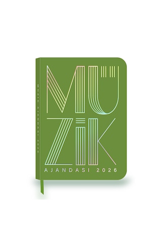 2026 Müzik Ajandası Açık Yeşil