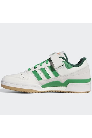 Adidas Forum Low Leather Unisex Sneaker White Green Unisex Hakiki Deri Günlük Spor Ayakkabı Beyaz Yeşil