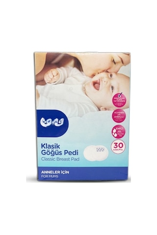 Klasik Göğüs Pedi 30 Adet 332