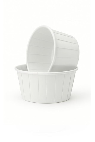 Muffin Kek Kapsülü Beyaz Mini 50'li Cupcake Kalıbı, Kağıt Muffin Kapsülü, Kek Kalıbı, Muffin Cup