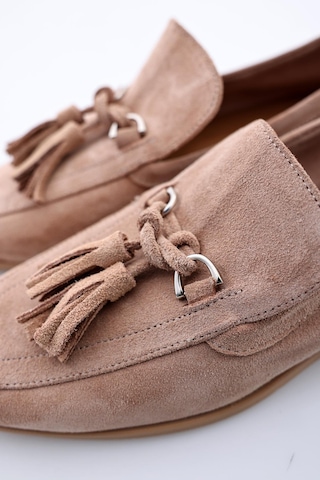 Somon Süet Loafer 34307-Somon