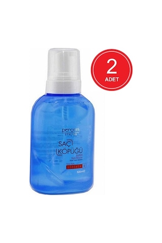 Perçem Süper Kalıcı Bukleler Yapan Güçlü Tutuş Sıvı Saç Köpüğü 2 x 500 ML