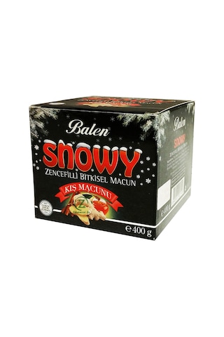 Balen Snowy Zencefilli Bitkisel Kış Macunu 400gr. "Glikoz İçermez