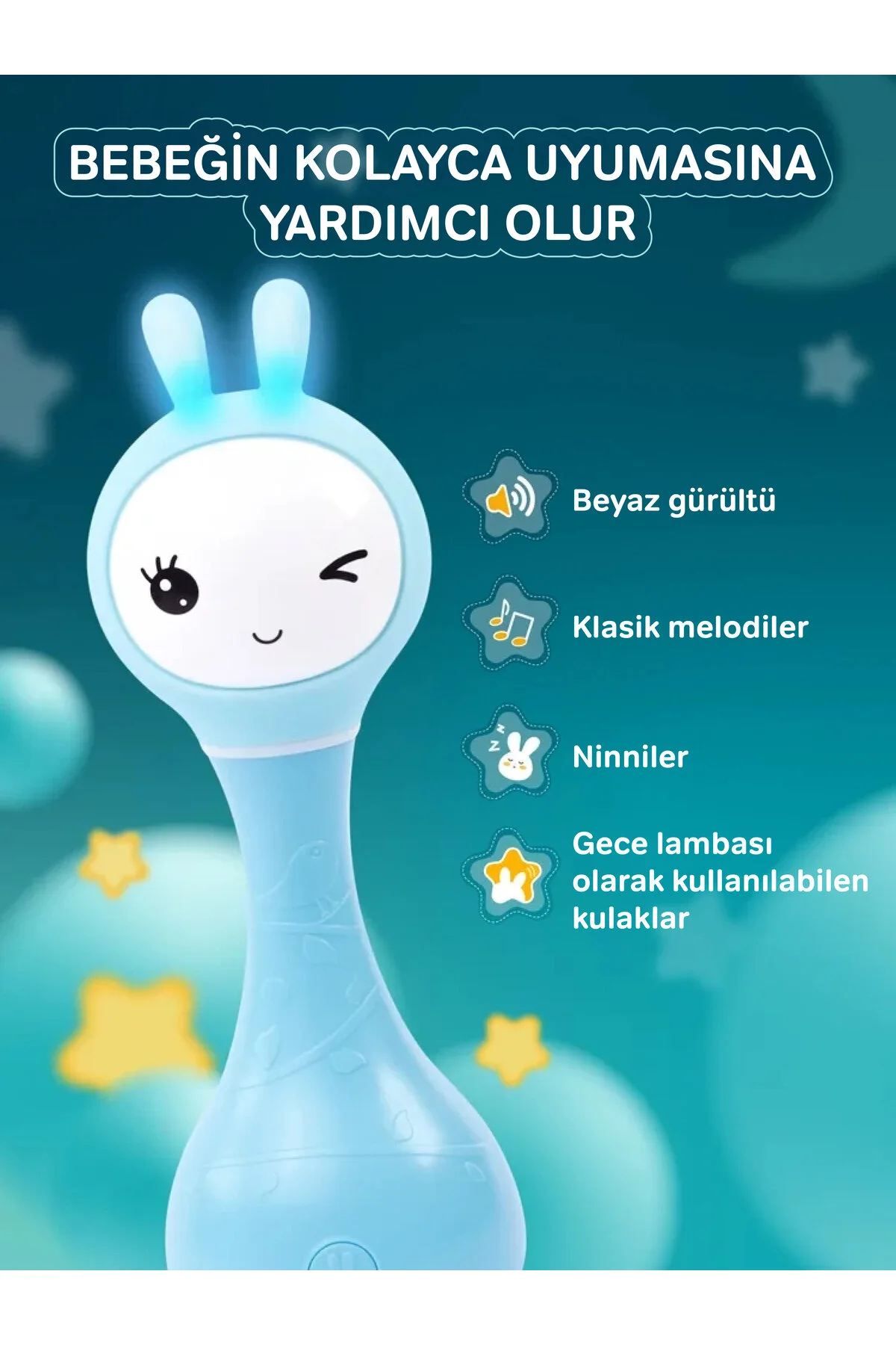 Alilo Akıllı Tavşan Mavi