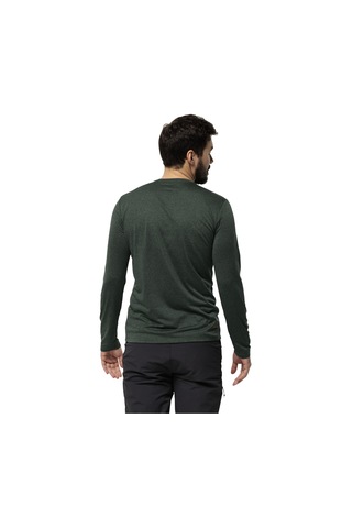 Jack Wolfskin Sky Thermal L/s M Yeşil Yeşil