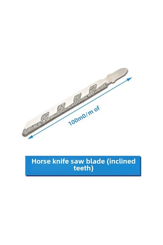 Hombey Diamantlı Eğri Testere Teli: Seramik Ve Taş Kesim İçin Hassas, Verimli Ve Dayanıklı Tekstil Kesici Makyaj Testere Teli - Eğik Dişli