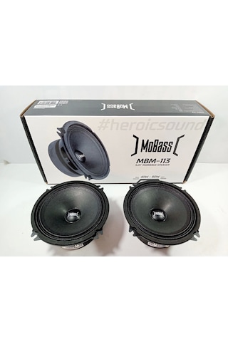 Mobass 13cm Midrange Mobass Mbm-113 Midrange Hoparlör Prof Midrange 13cm