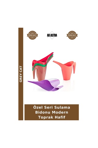 Özel Seri Sulama Bidonu Modern Toprak Hafif