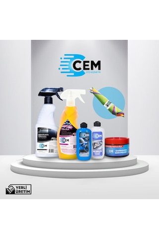 Cem Car Care Oto Boya Koruma&parlaklık Dış Bakım Seti