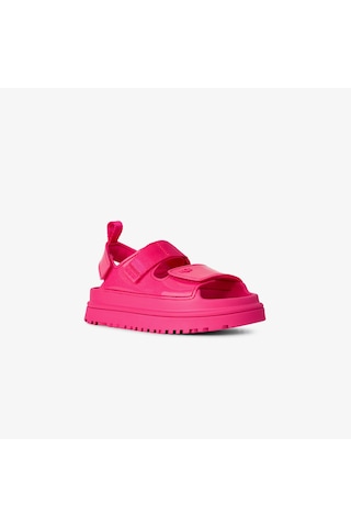 Ugg Goldenglow Glossy Sparkles Çocuk Pembe Sandalet 1178750k