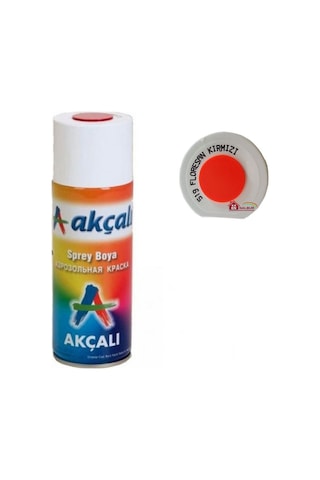 Akçalı Florasan Kırmızı Sprey Boya 519