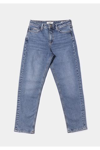 Colins Mom Fit Kadın İndigo Jean Pantolon Cl1077118 Q1.v1 Dn44622 Denim