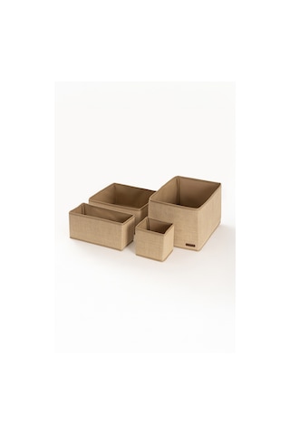 Tidy Jüt Dolap İçi 4'lü Organizer 6010 Natural