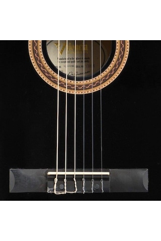 Valencia Vc104tcbk Klasik Gitar Cutaway Siyah Kesik Kasa - Sa